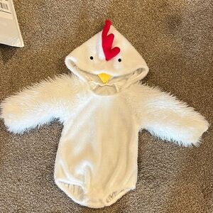 Adorable White Chicken Costume for Baby